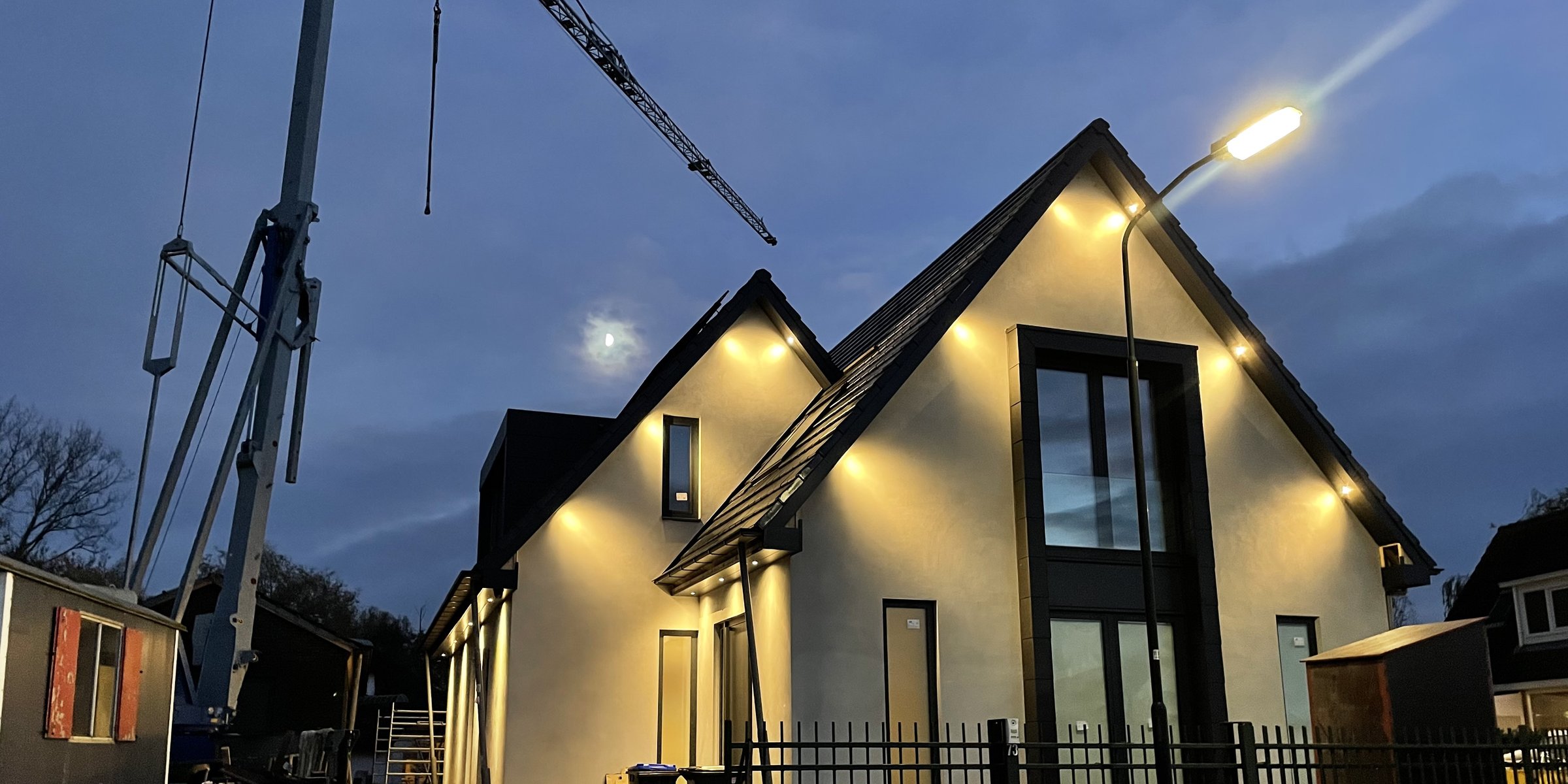 Binnen- en buitenverlichting compleet